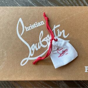 Authentic Christian Louboutin heel replacement tips.